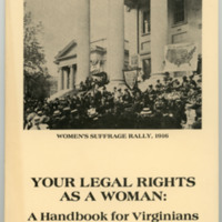 &quot;Your Legal Rights as a Woman: A Handbook for Virginians&quot;